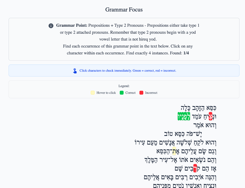 Grammar identification